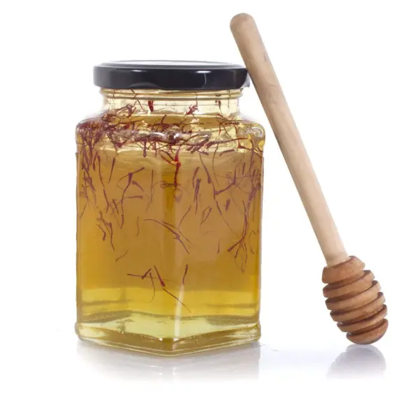 Saffron Infused Honey 500 gm - Image 4