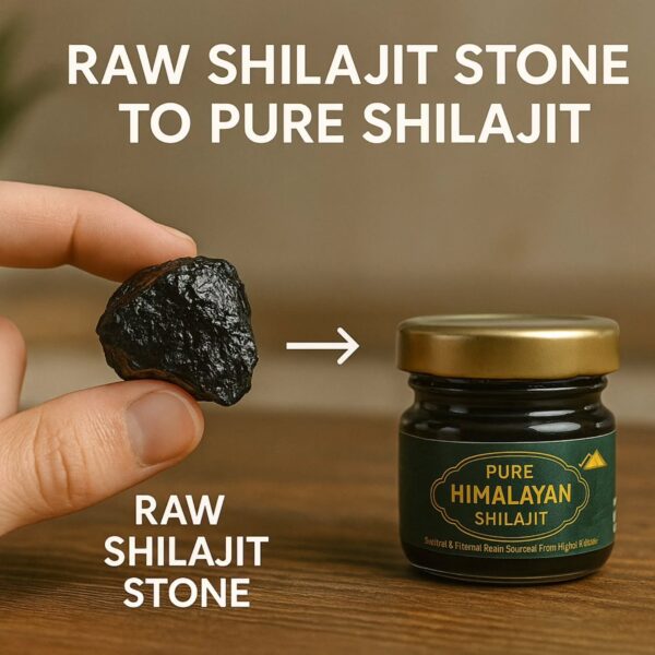 Premium Himalayan Shilajit Resin - Pure Mineral-Rich Ancient Superfood