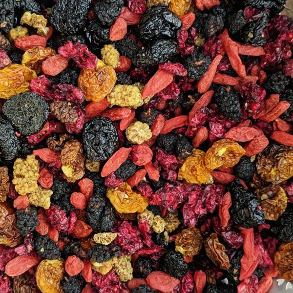 Premium Mixed Dried Berries - Antioxidant Powerhouse Superfruit Blend